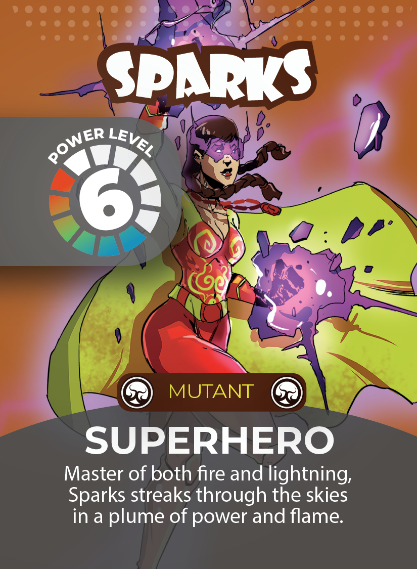 SUPER HERO - MUTANT - Sparks -- 2022-01